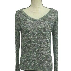American Eagle Outfitters Womens Sweater Size S/P Heathered Gray